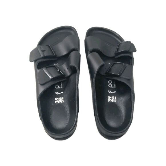 Birkenstock Arizona Papillio Flex Platform Sandals Women's Size 39 | US 8 Black - Picture 2 of 10